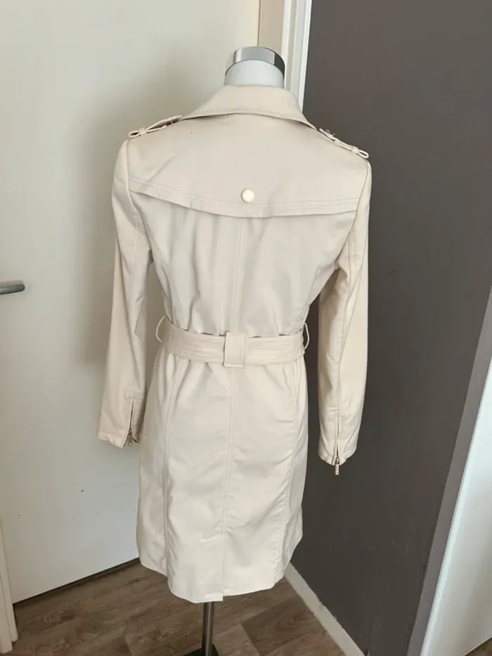 Morgan Trench-coat crème beige écru femme, taille 40 - photo numéro 5