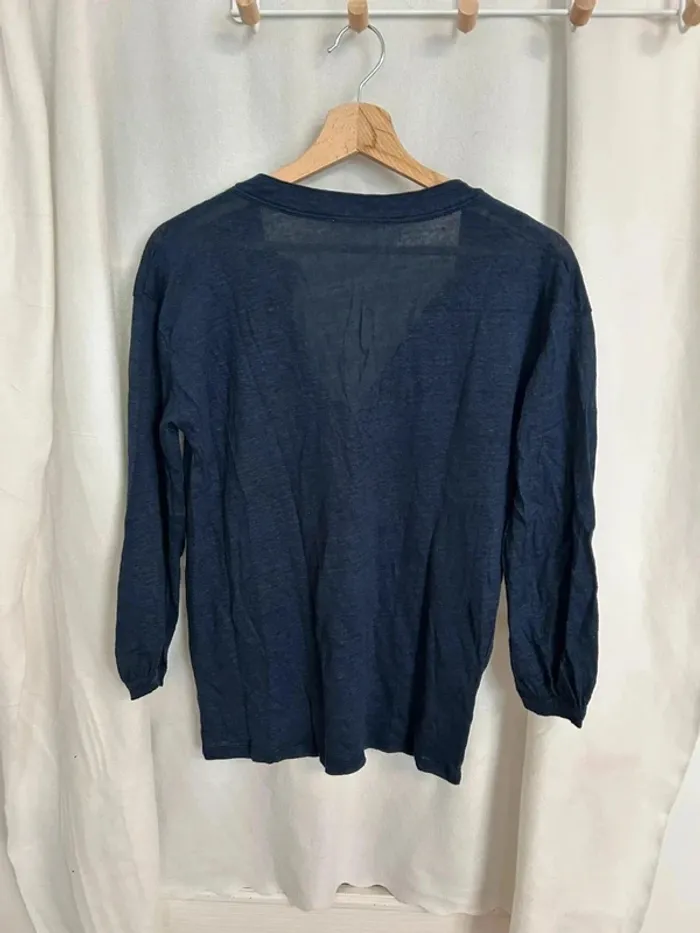 Blouse bleue - photo numéro 3