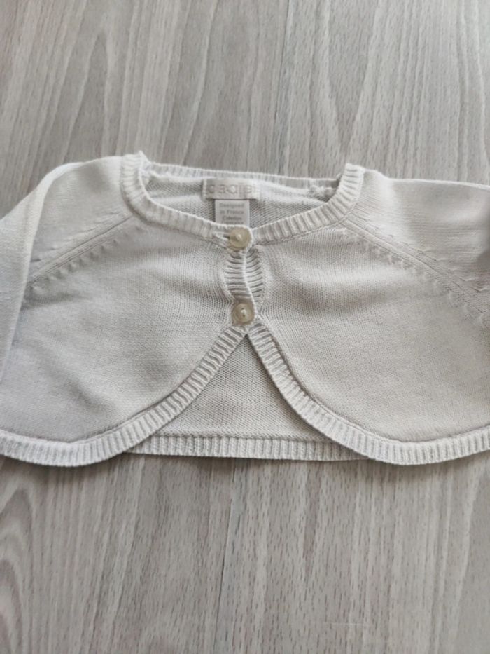 Gilet boléro 6 mois - photo numéro 3