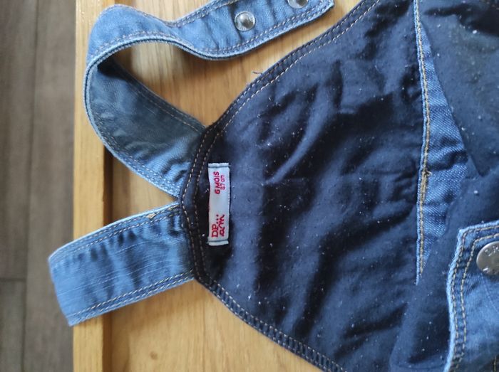 Lot de 3 pantalons et 1 salopette garçon 6 mois - photo numéro 8