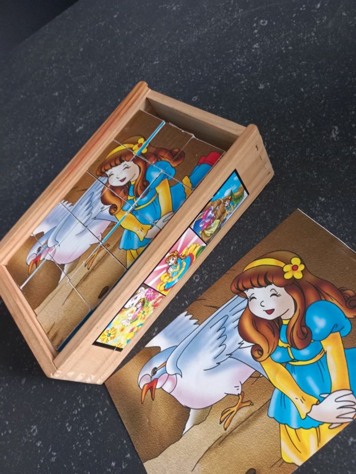 15 cubes en bois - photo numéro 7