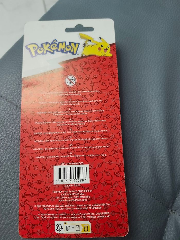 Stylo 4 couleurs Pokemon - neuf - photo numéro 2