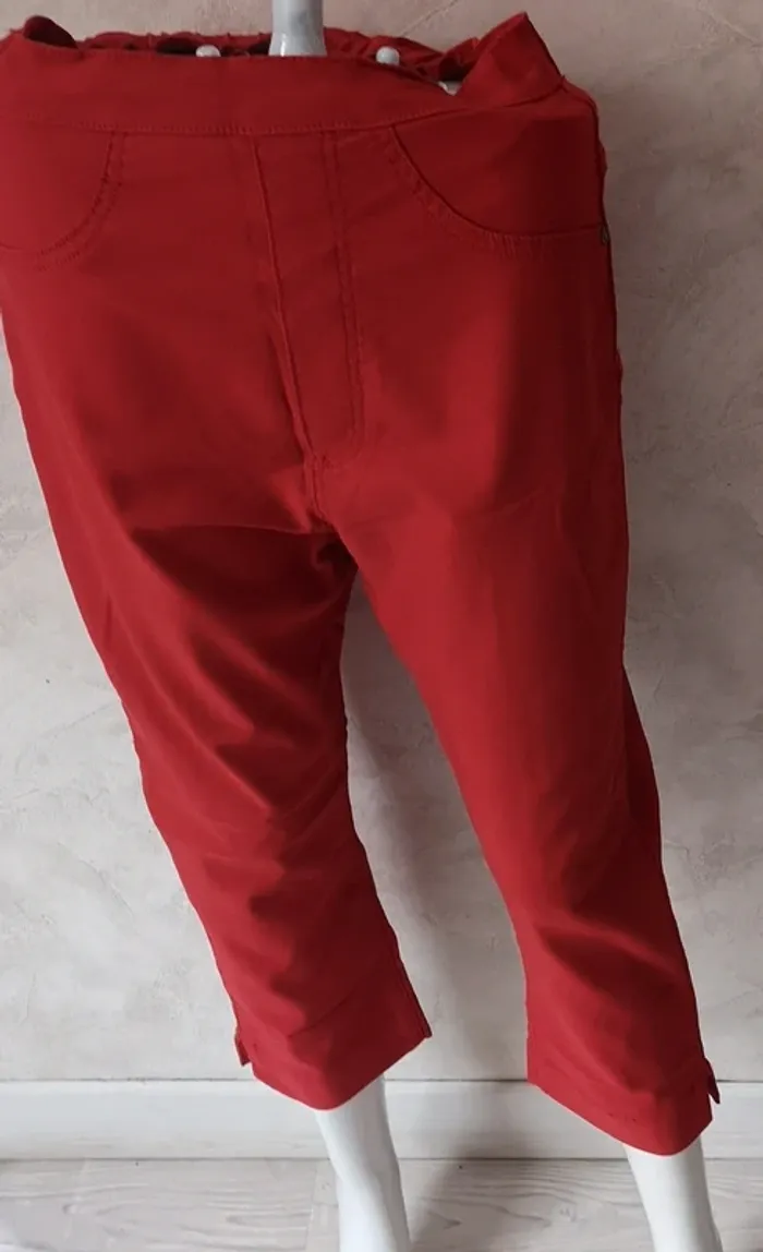 Pantalon coton 7/8 ème