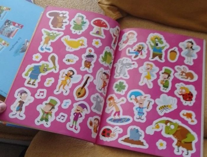 Les fées - mon dépliants d'activités: Jouer coller et colorier à volonté - photo numéro 10