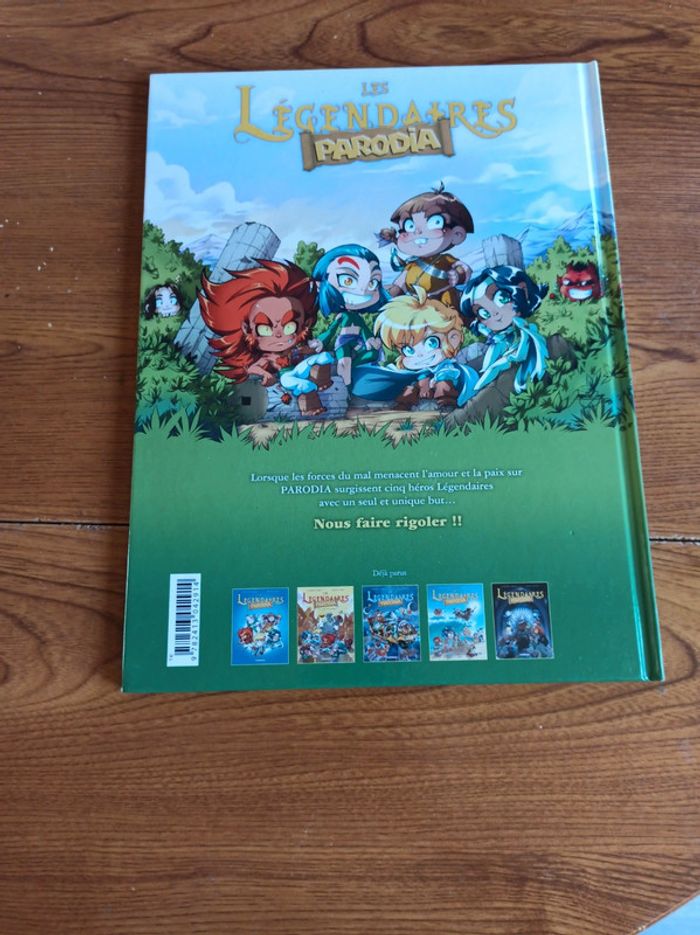BD les légendaires parodia - photo numéro 2