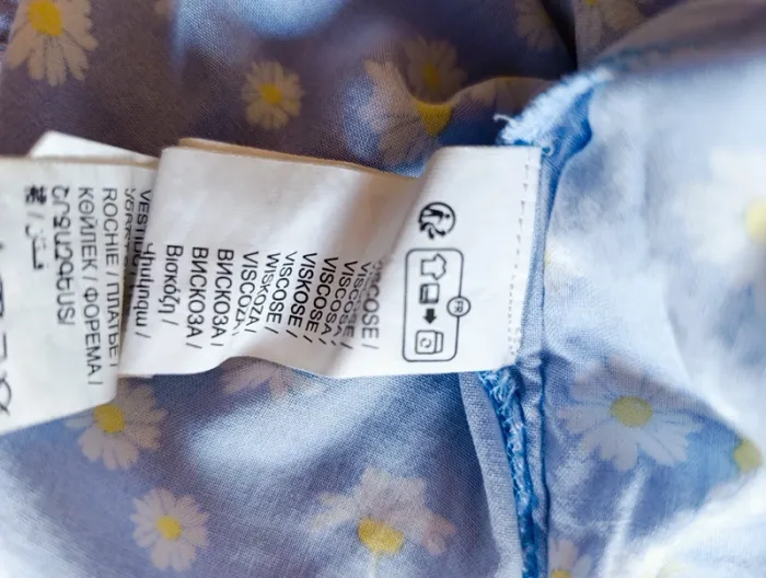 Robe courte à imprimé floral bleu Kiabi Taille S (34/36) - photo numéro 7