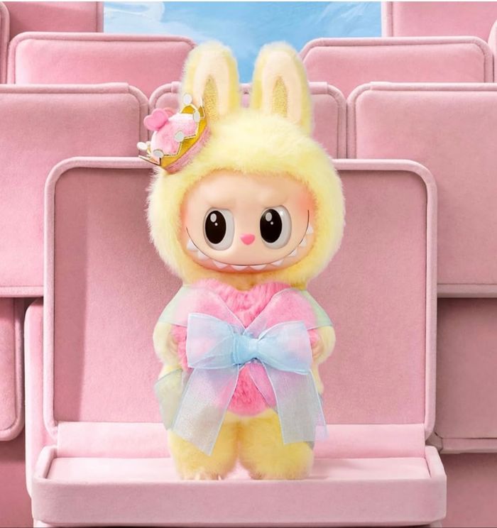 Original Pop Mart Labubu The Monsters Lets Checkmate Vinyl Plush Queen - photo numéro 5