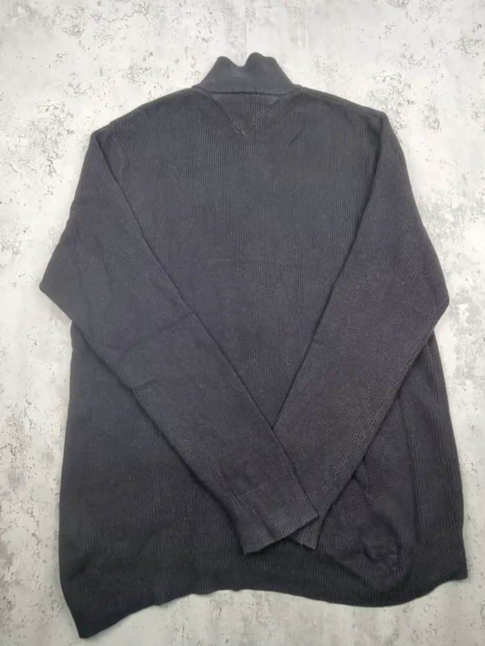 Veste zippée Tommy Hilfiger noire XXL Hommes (mesures en photos) - photo numéro 4