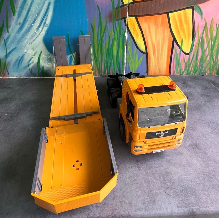 Grand camion transporteur Bruder - photo numéro 6