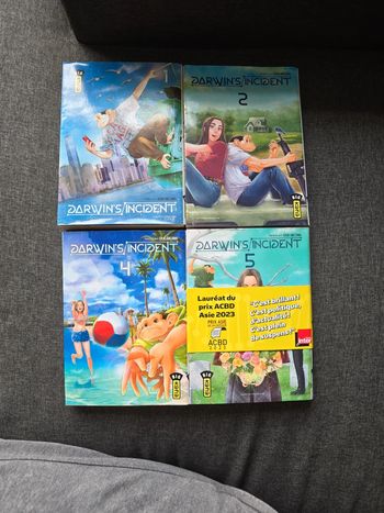 Vend lot manga darwin's incident
