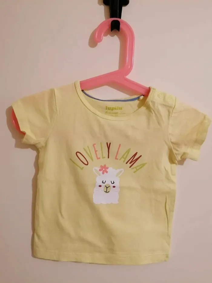 Lot tee-shirt fille été 12 mois - photo numéro 6