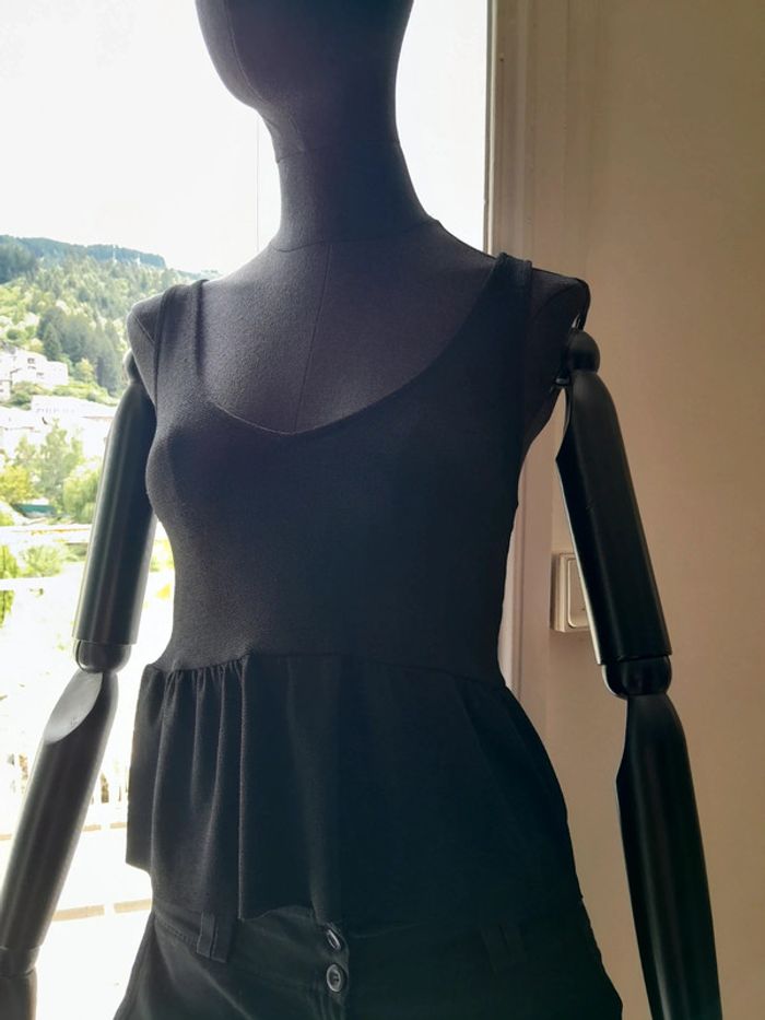 Haut peplum taille s noir pimkie - photo numéro 3