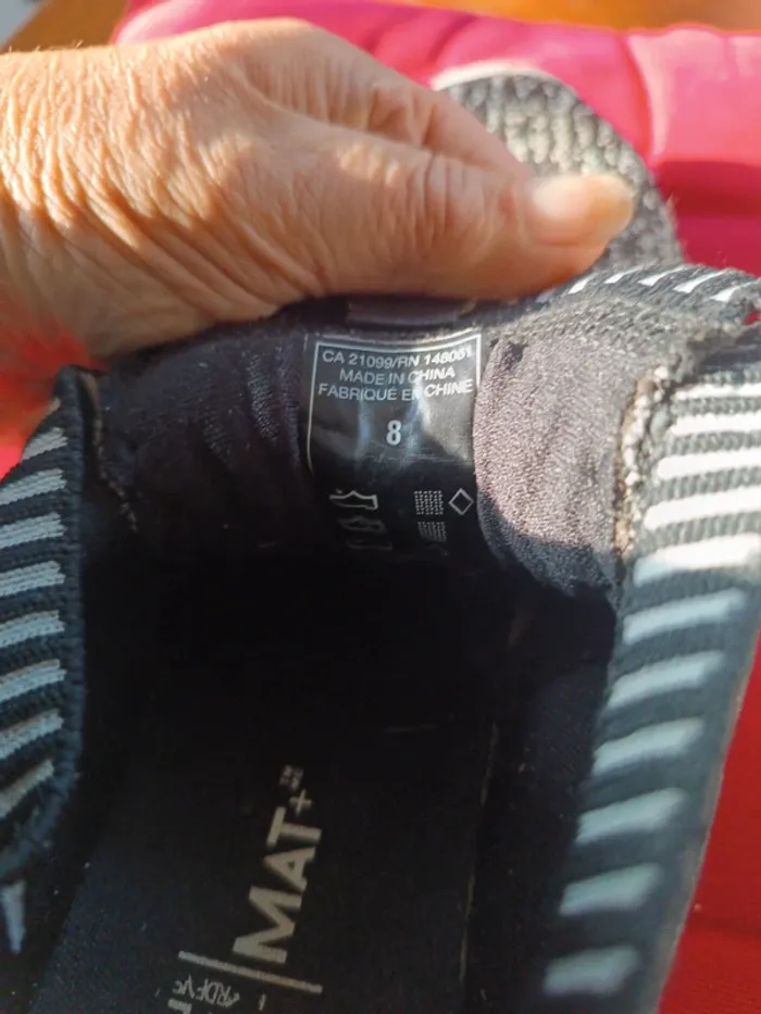 Sneakers chinés noirs 41 Ardene - photo numéro 6