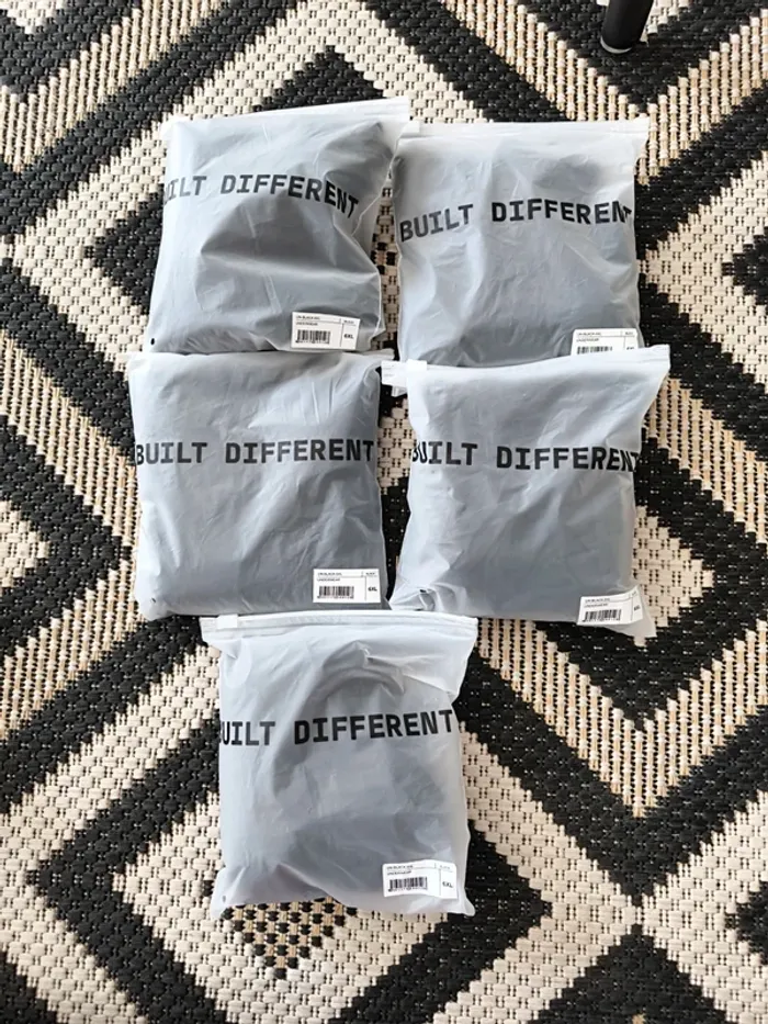 Lot de 5 Boxer built différent taille 6xl neuf