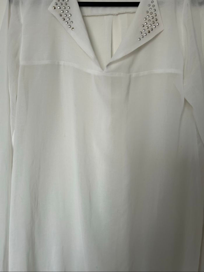Blouse blanche femme - photo numéro 2
