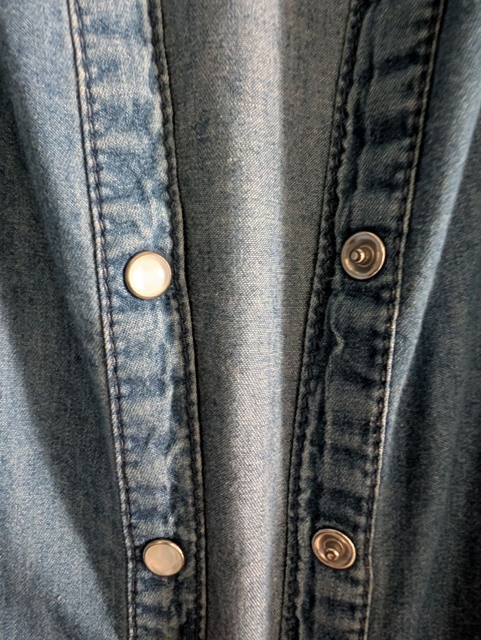 Chemise jean CAMAÏEU femme - photo numéro 3