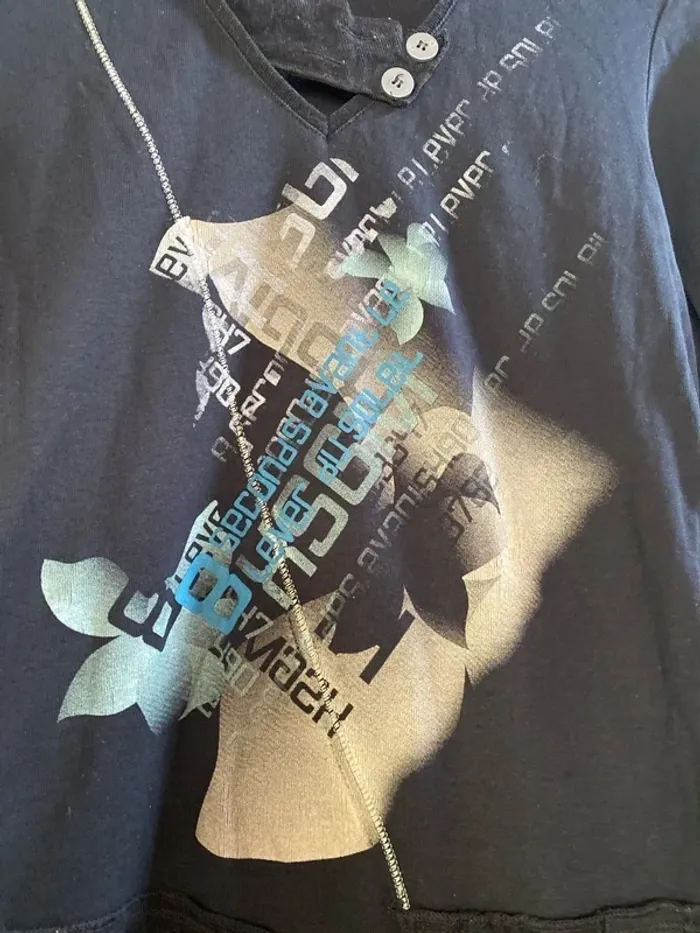 Tee shirt T-shirt tunique taille 1 36 Affinités Armand Thierry - photo numéro 3