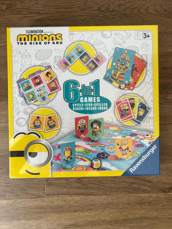 Jeu 6 en 1 les minions