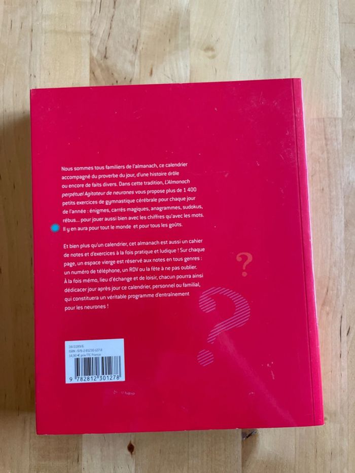 Livre almanach perpétuel agitateur de neurones - photo numéro 2