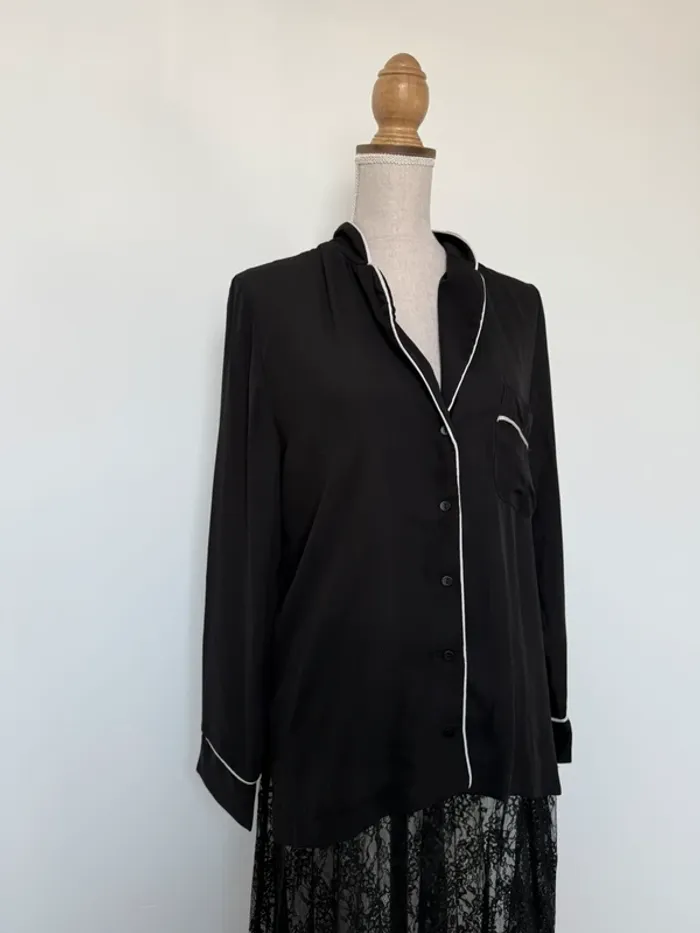Chemise blouse camisa Overhemd Camicia blusa Camicetta folder oversize top maillot haut maglia