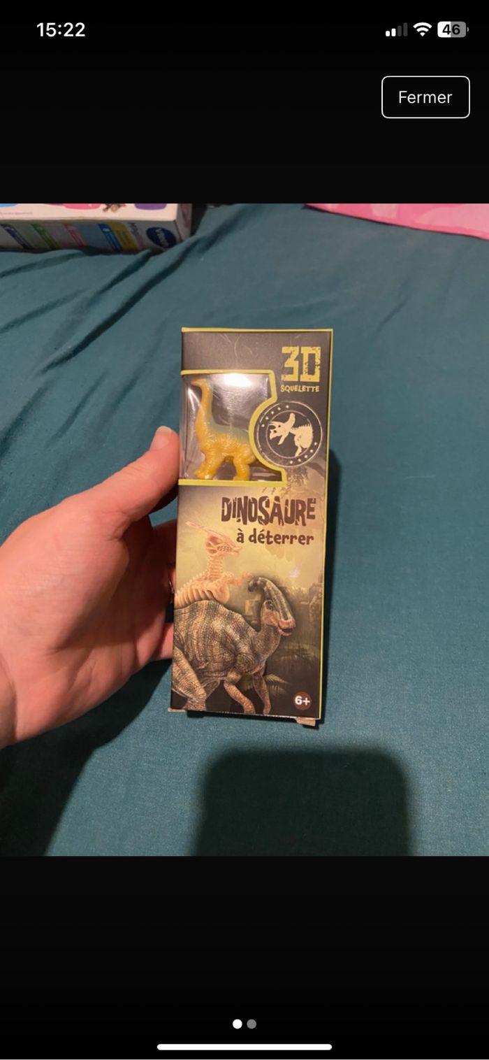 Dino à déterrer