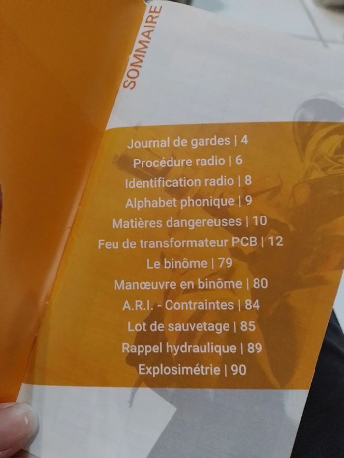 Livret sapeurs pompiers 🚒 - photo numéro 3