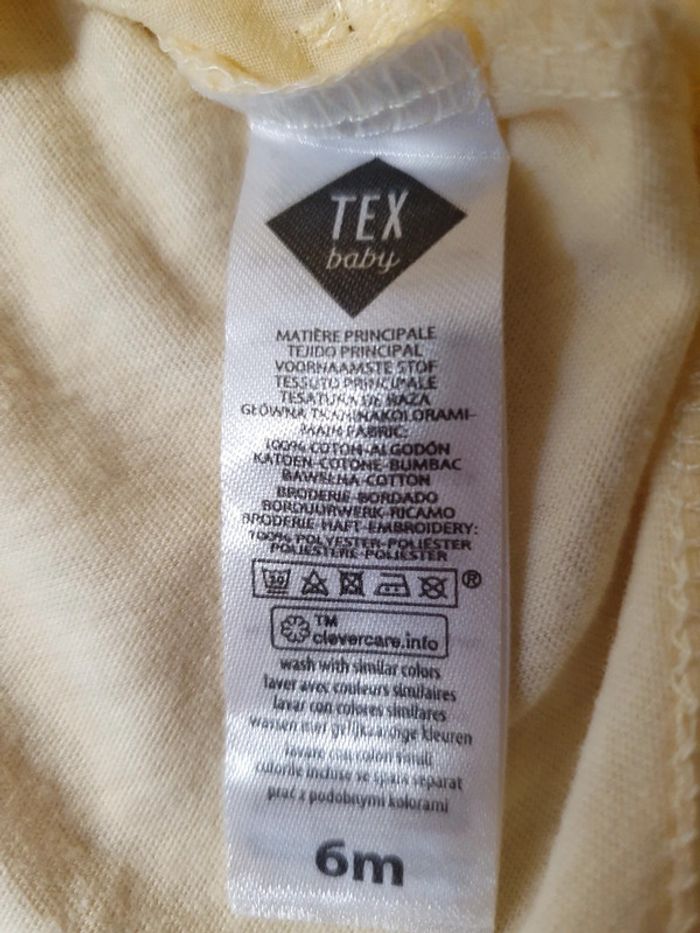 T-shirt Tex taille 6 mois blouse broderie - photo numéro 4