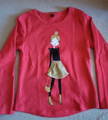 Tee shirt fille 4 ans