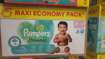 Couches Pampers Harmonie taille 4, 78 Couches.