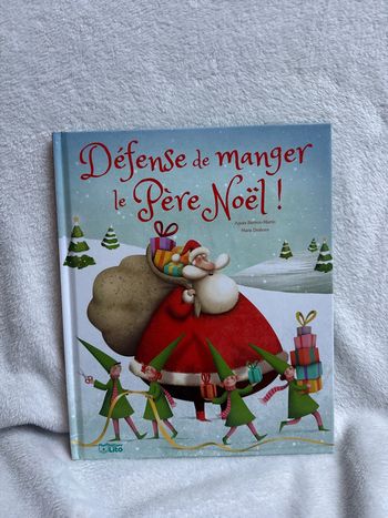 Livre défense de manger le père Noël