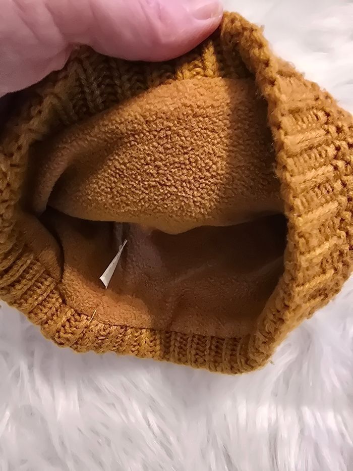 💙😍🤩 superbe Ensemble bonnet, snood , moufles 12/23 mois garçon💙😍🤩 - photo numéro 3