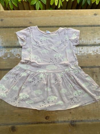 Robe nuage 18/24 mois