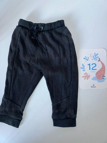 Jogging noir 12 mois