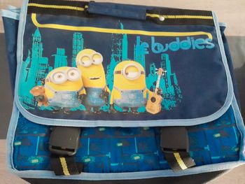 Cartable scolaire enfant Minions 37x28x13 cm