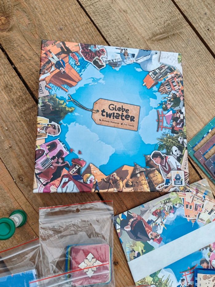 Jeu de société globe twister - photo numéro 2