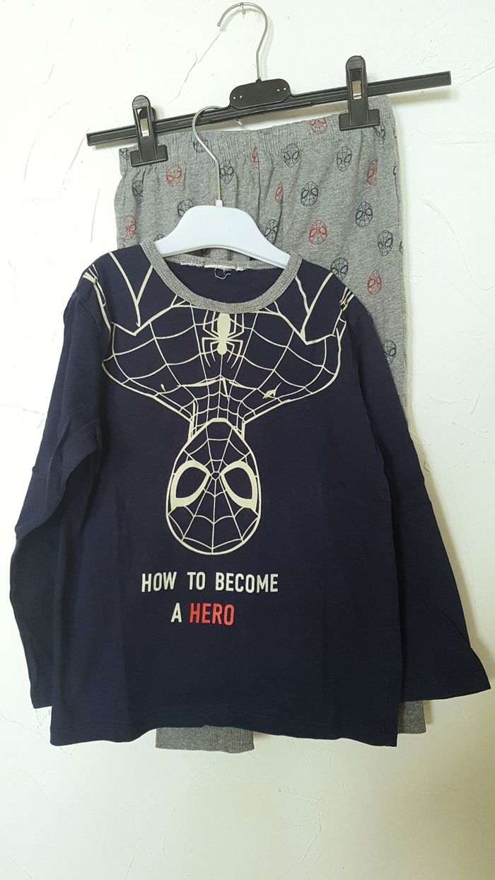 Pyjama spiderman Zara 6-7ans - photo numéro 6