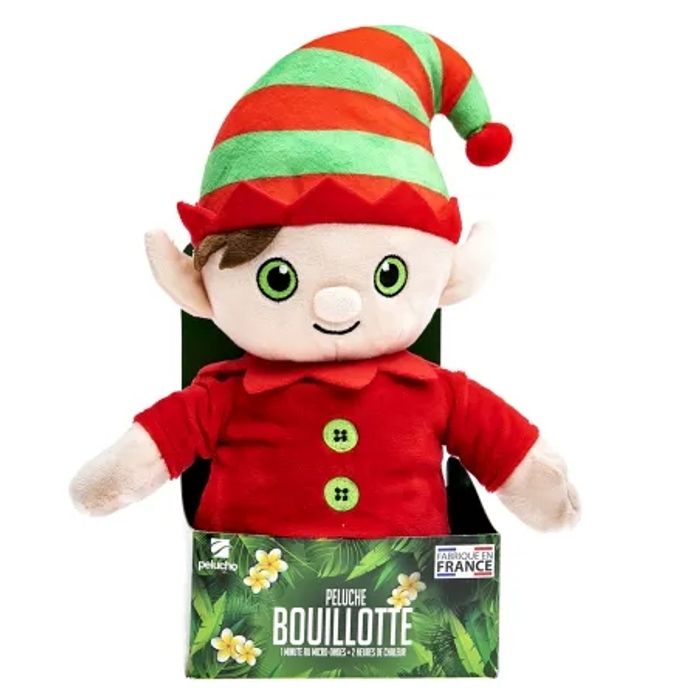Peluche bouillotte lutin - photo numéro 2