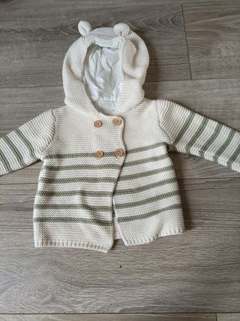 Gilet mixte 6-9 mois