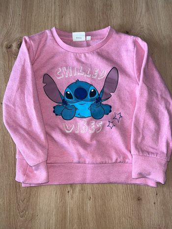 Sweat Stitch Disney Rose Taille 4 ans