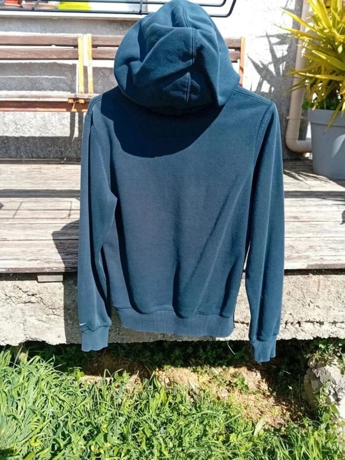 Sweat à capuche bleu marine Nike S - photo numéro 5