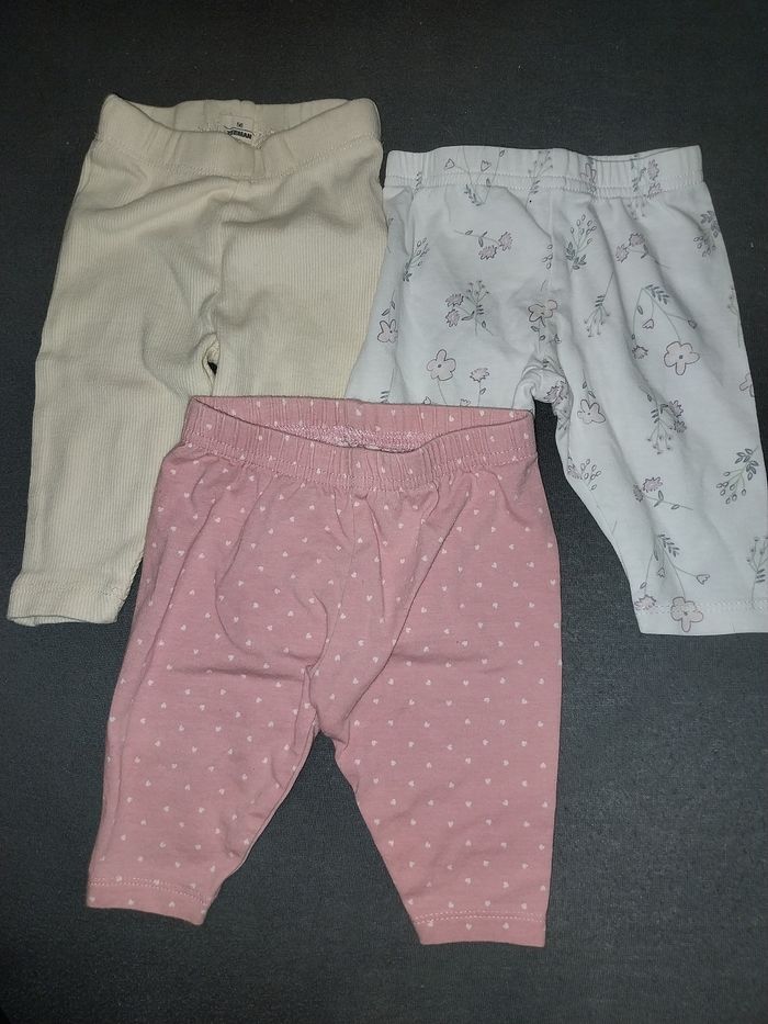 3 pantalons fin