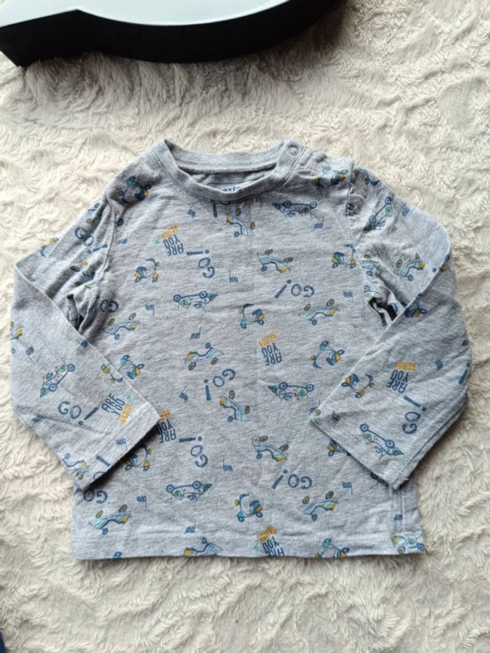 Sweat col V sans manche Garçon 12 mois In Extenso - photo numéro 9