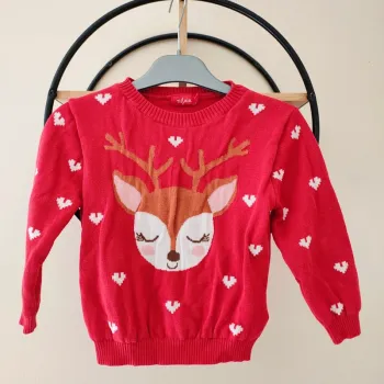 4 ans pull de Noël Tissaïa