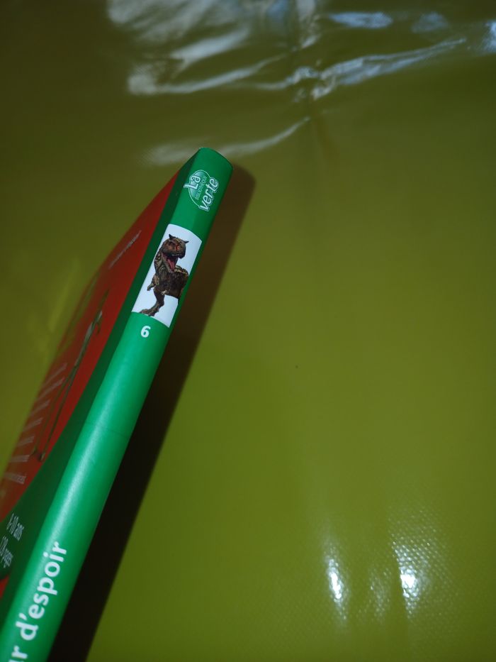 livre bibliotheque verte jurassic world 8/10ans - photo numéro 3