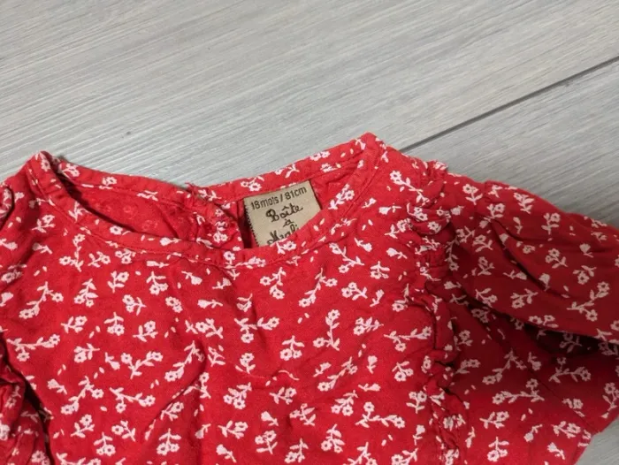 Blouse Tshirt manches longues 18 mois boîte à malice - photo numéro 2