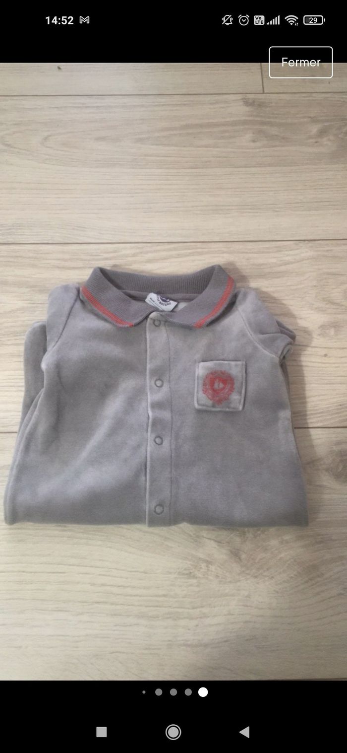 Lot de 6 pyjamas 1 mois - photo numéro 6