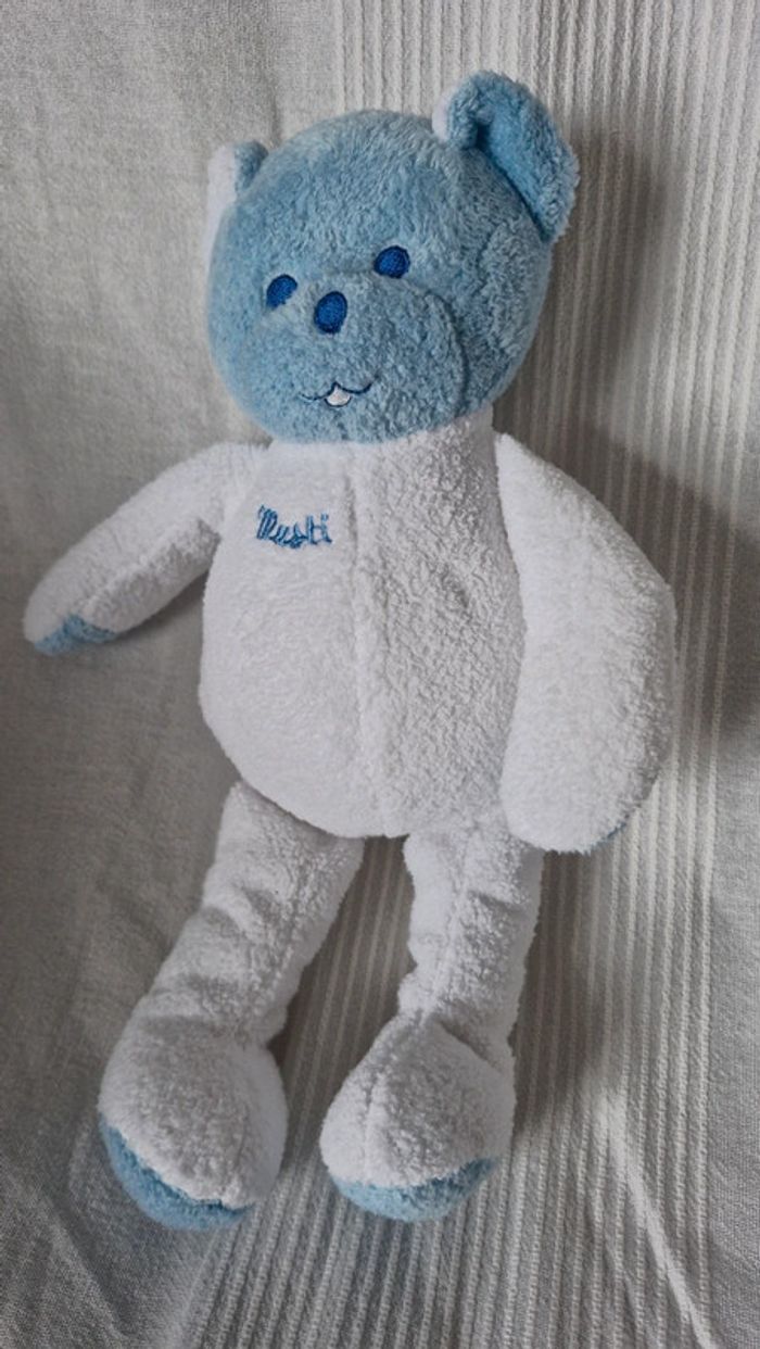 Ourson bleu et blanc Musti - photo numéro 4