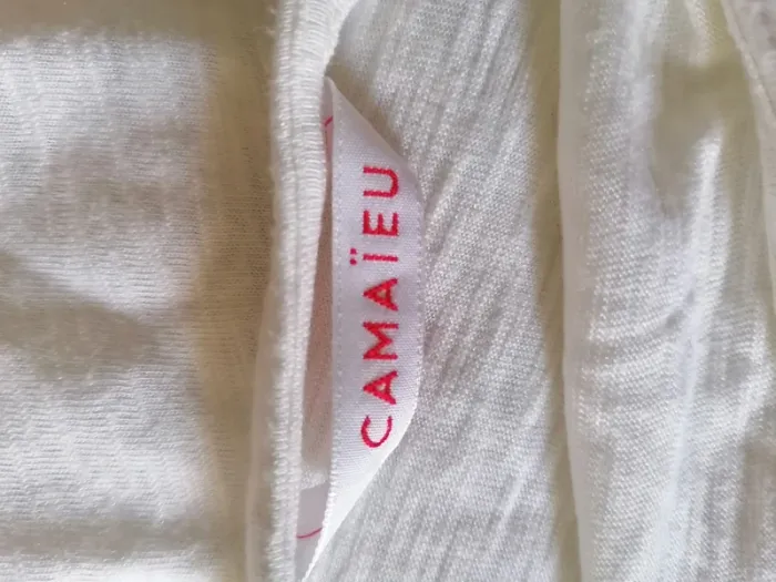 Tee-shirt /blouse camaïeu S - photo numéro 3