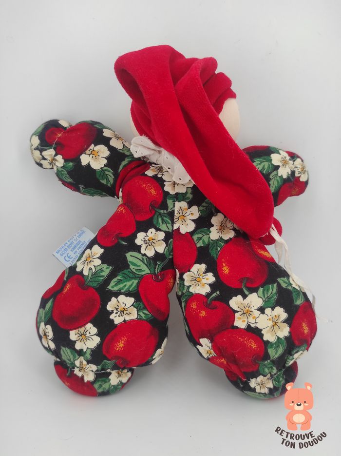 Poupée de chiffon Lutin pomme Moulin Roty Vintage - photo numéro 2