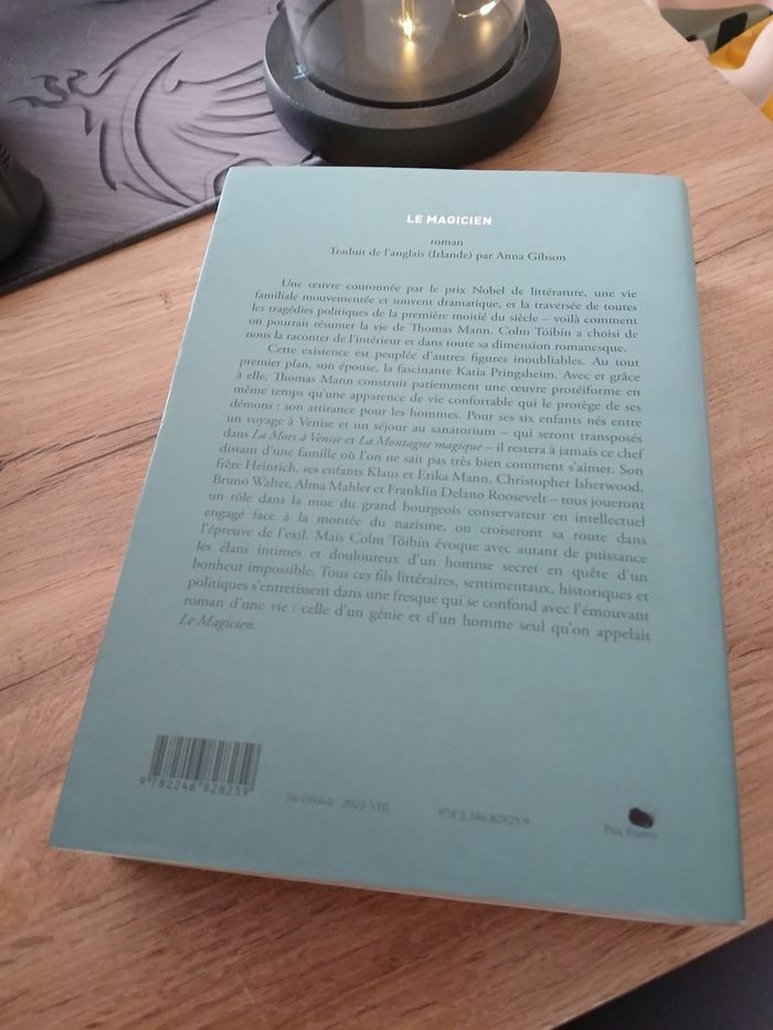 LIVRE LE MAGICIEN DE COLM TOIBIN - photo numéro 2